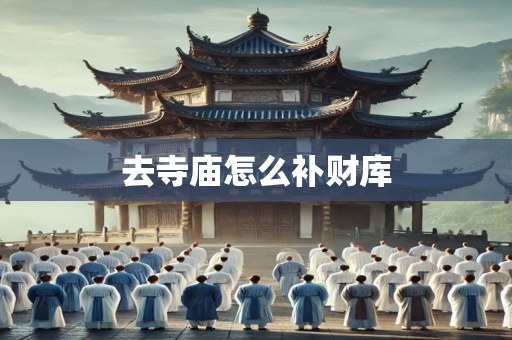 去寺庙怎么补财库
