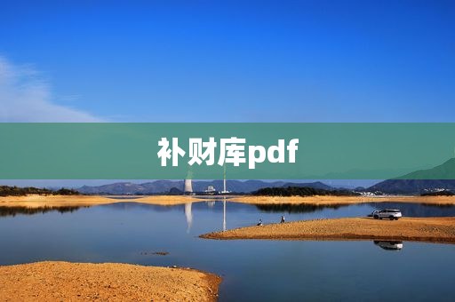 补财库pdf