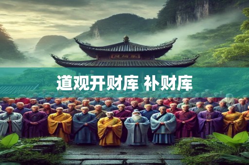 道观开财库 补财库