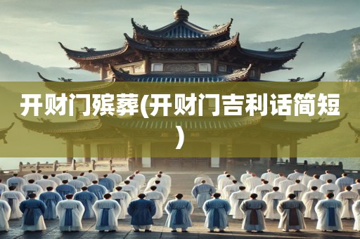 开财门殡葬(开财门吉利话简短)