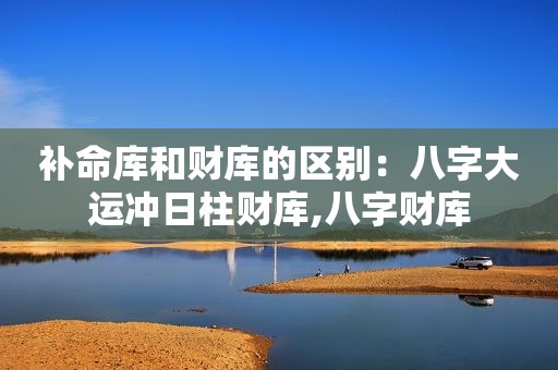 补命库和财库的区别：八字大运冲日柱财库,八字财库